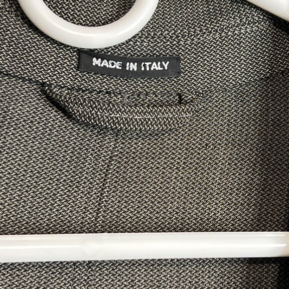 Giorgio Armani 90's Mens Medium Gray Two-Button Blazer Made In Italy - Picture 4 of 11